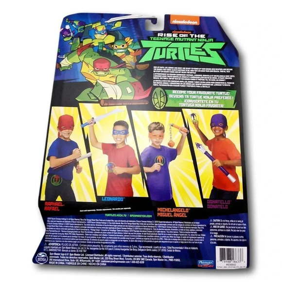 TMNT Teenage Mutant Training Ninja Gear Set ALL FOUR New Play Costume Halloween - Picture 6 of 6